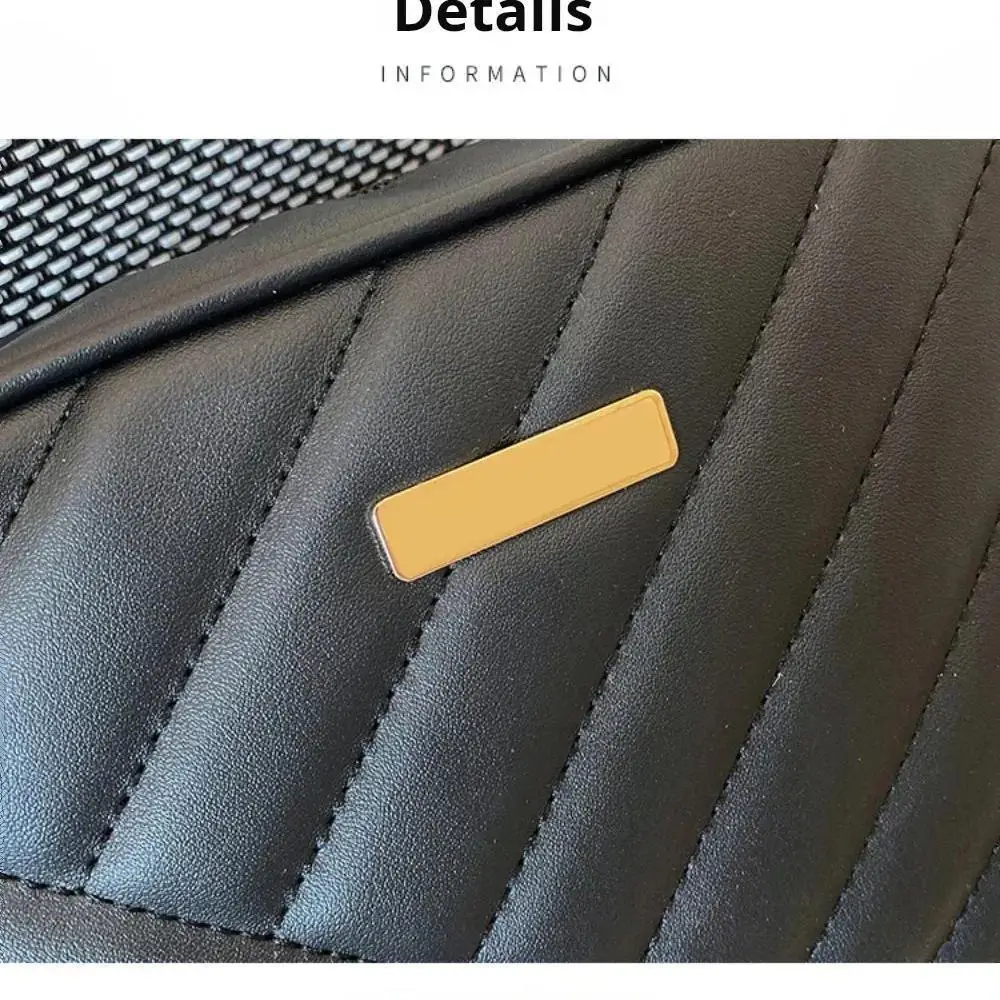 women's casual crossbody bag mobile phone bag shoulder bag PU rolling strip camera bag - Image 4